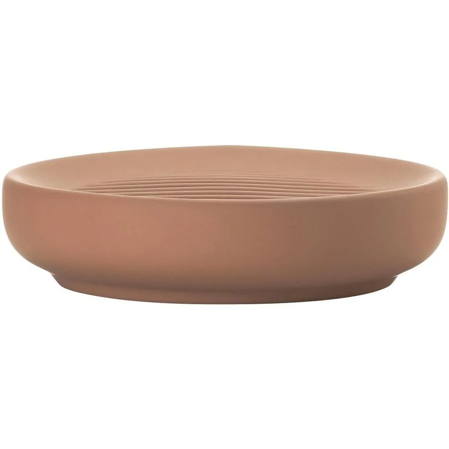 Seifenschale Zone Denmark braun Steingut T 12 cm