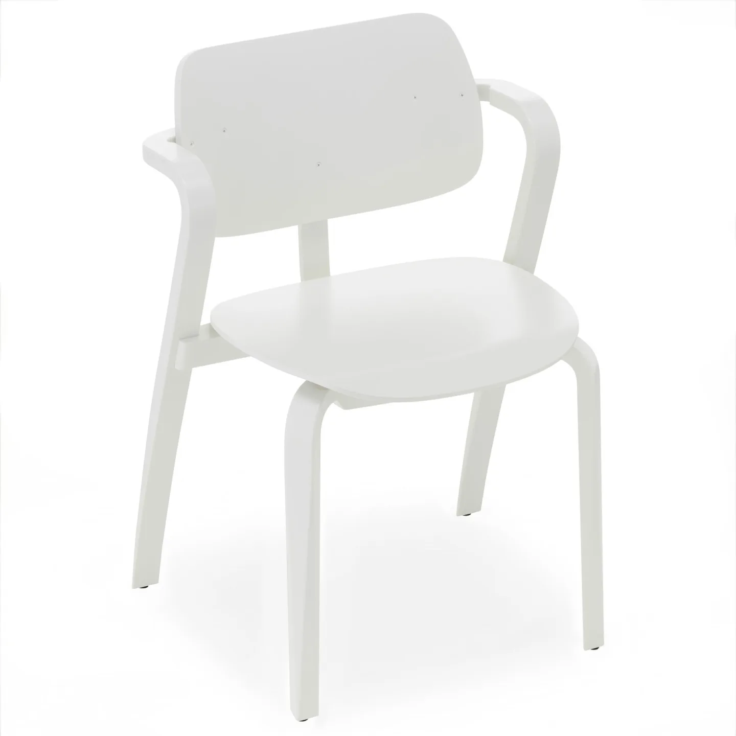 Artek - Aslak Chair Vit - Matstolar - Ilmari Tapiovaara - Vit - Trä