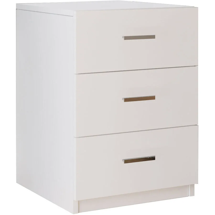 Kommode Yemek weiss Melamin B 44.5 cm H 61.8 cm