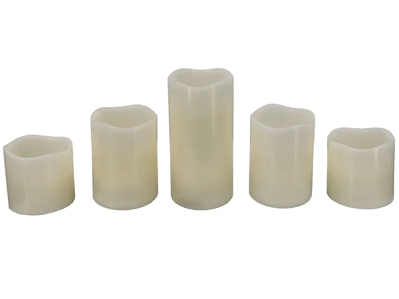 Set LED-Kerze EDDIE 5 -teilig