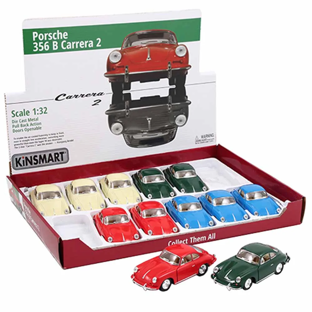 Miniatyrbil Porsche 356B Carrera 2 (Färg: CREME)
