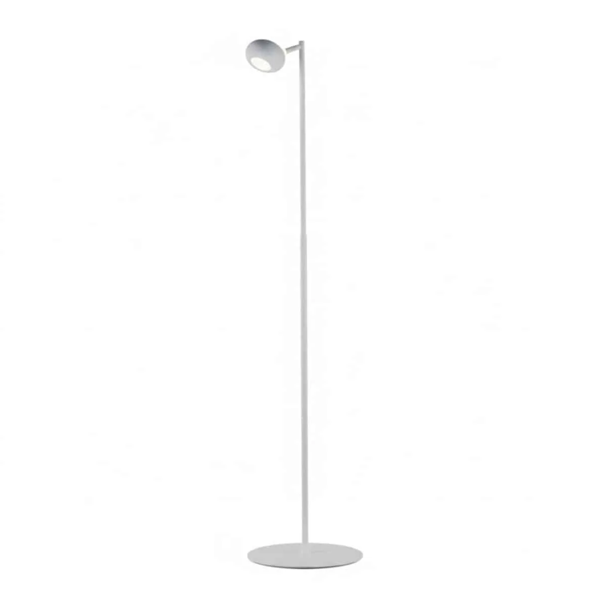 Golvlampa No Cable Uppladdningsbar LED Vit
