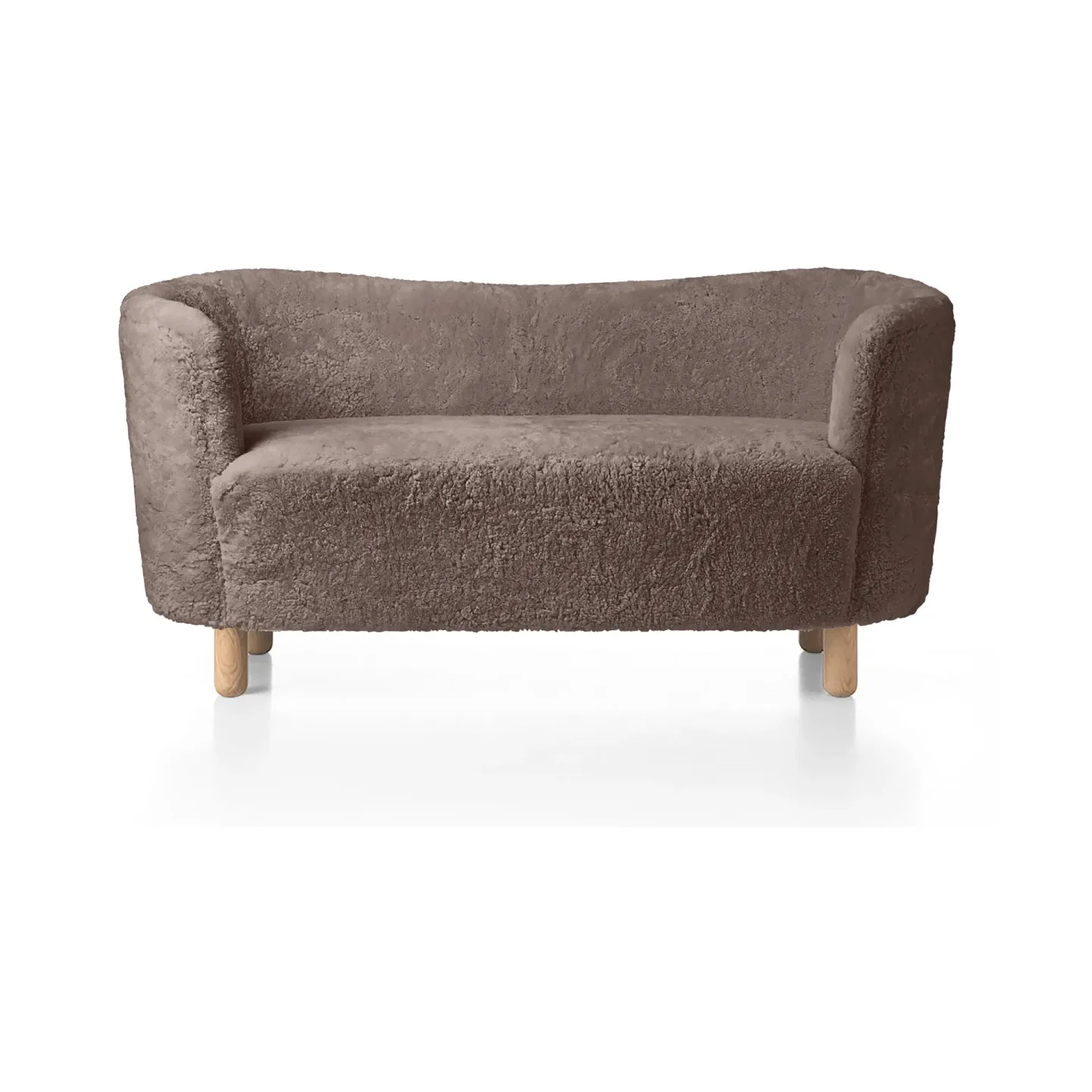 Audo Copenhagen Mingle soffa 152 cm Fårskinn Sahara-ek