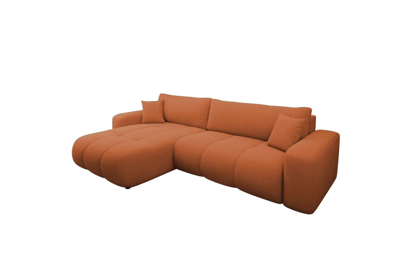Flo Bäddsoffa med Divan 3-sits - Orange
