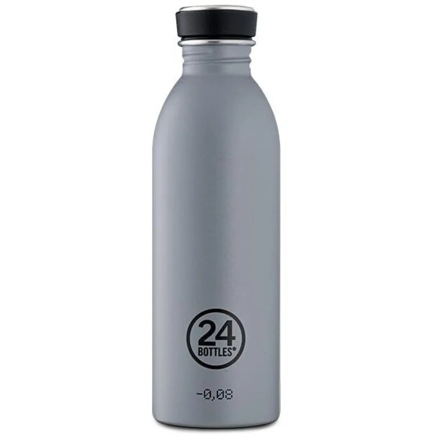 Trinkflasche 24 Bottles Formal Grey 500 ml B 6.5 cm