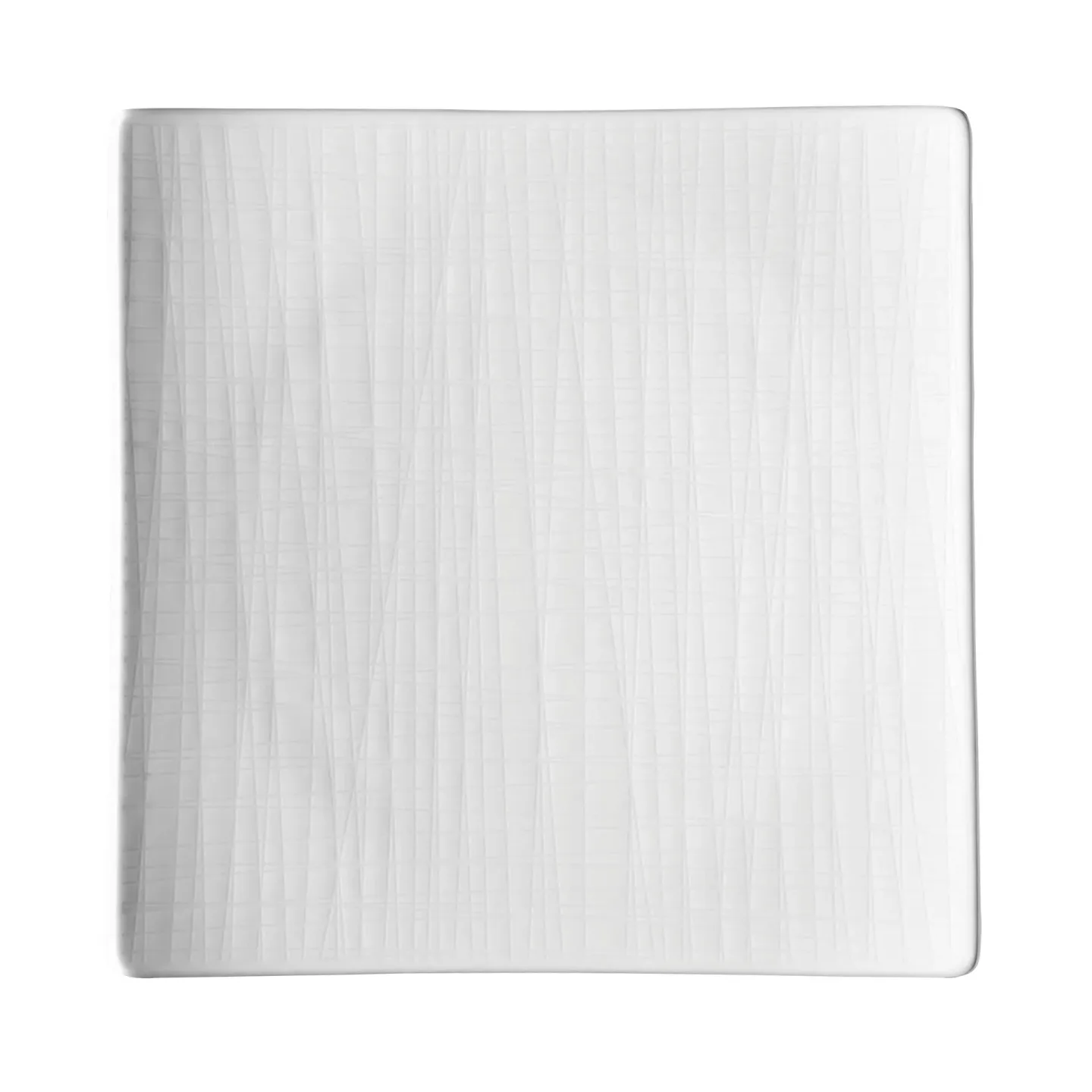 Rosenthal Mesh kvadratiskt tallrik 22 cm vit