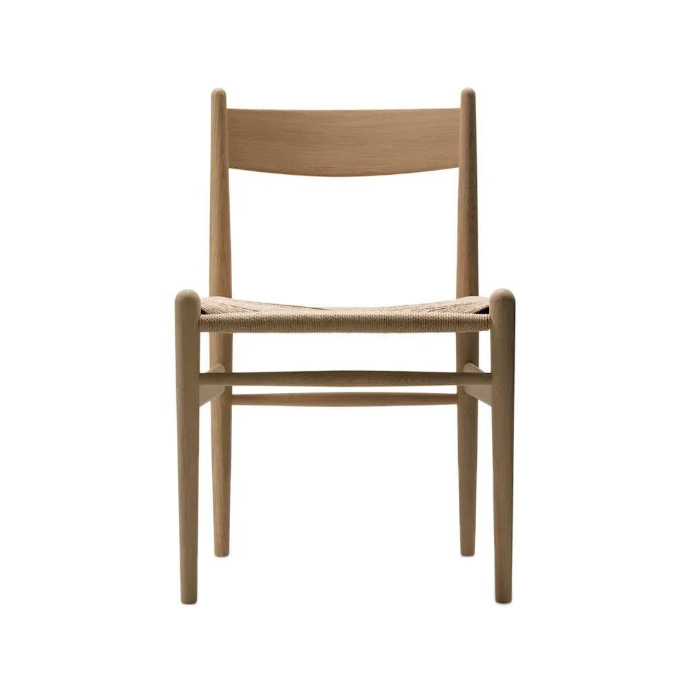 Carl Hansen & Søn CH36 stol Såpad ek-naturflätad