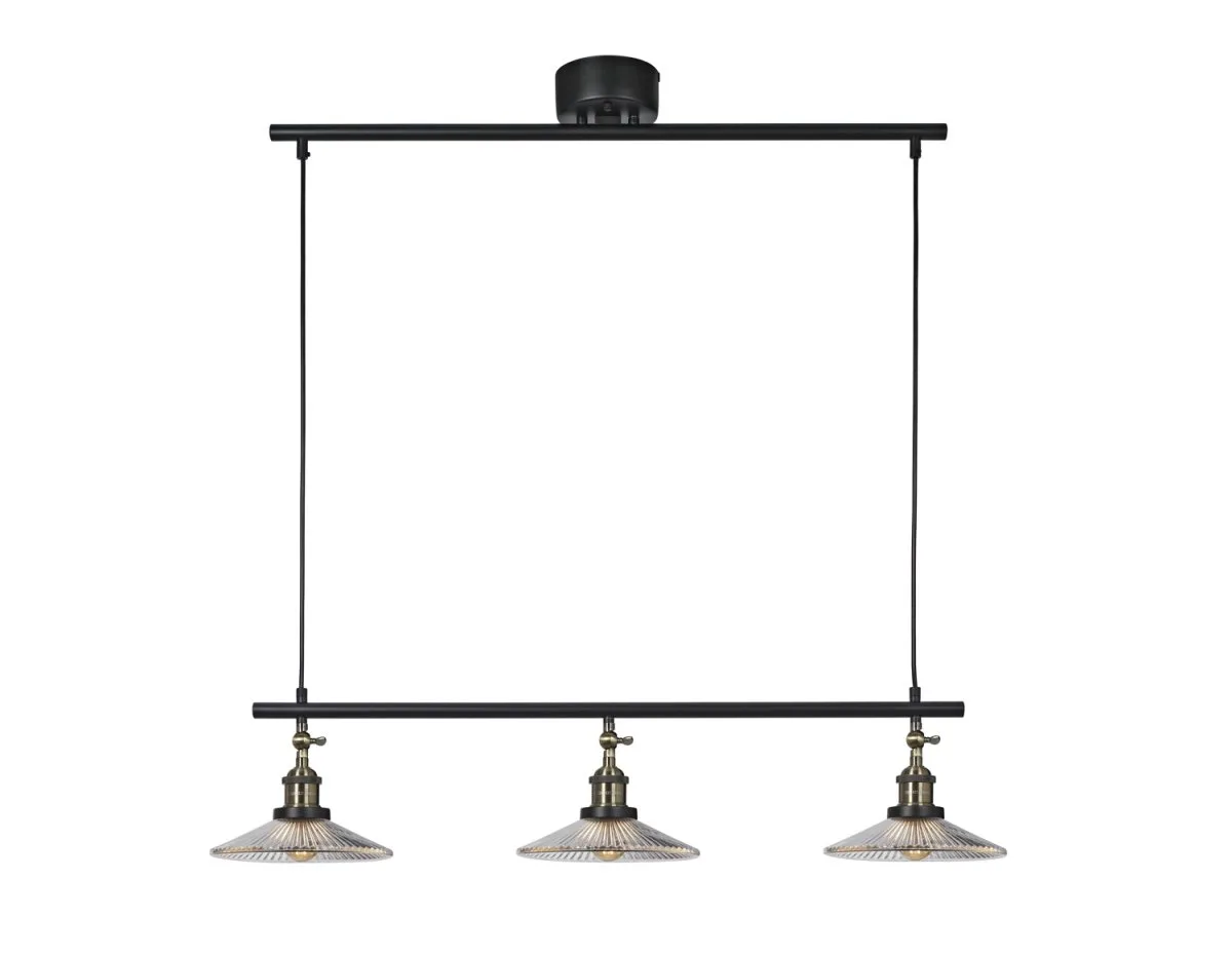 Cottex - Cobble 82cm - Taklampa - Svart
