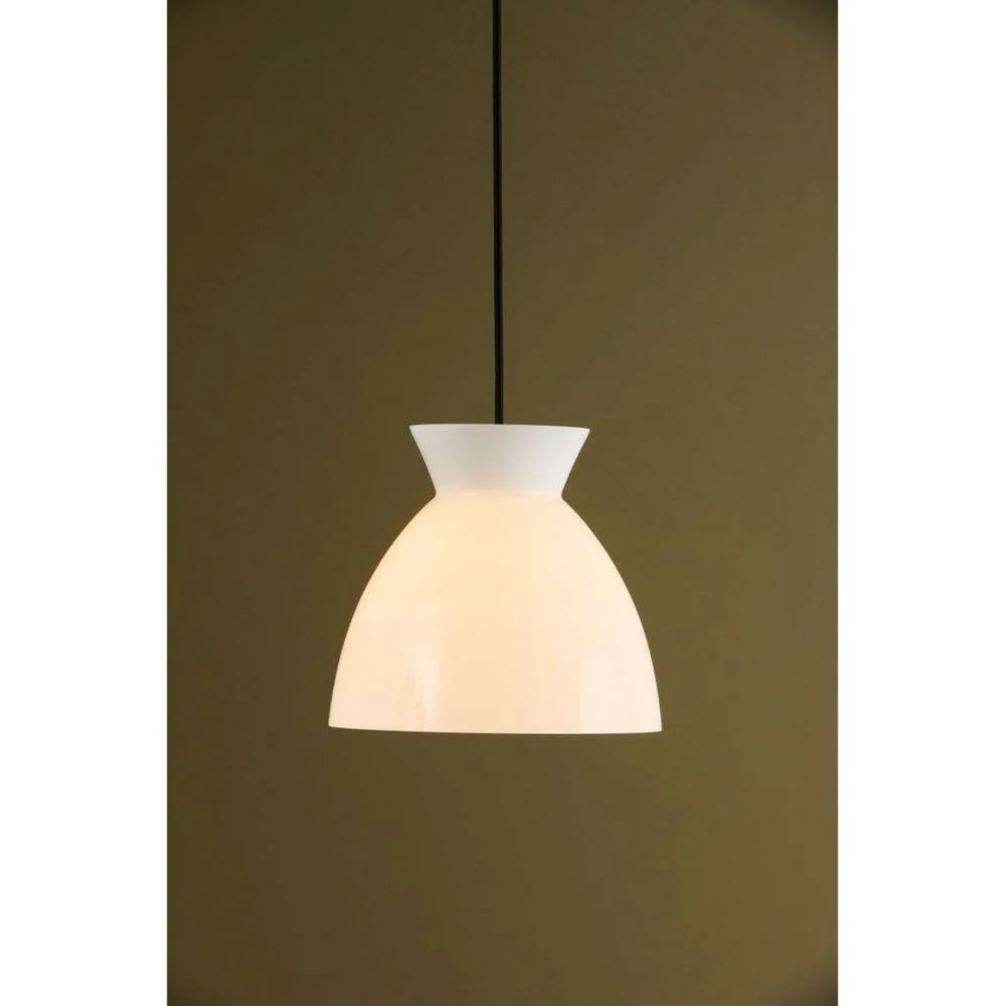 Bikube 180P Pendelleuchte Opal/Black - Piet Hein - Küche - Glas