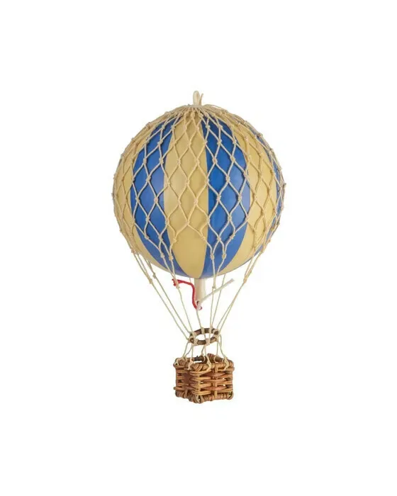Floating The Skies luftballon blå dobbelt