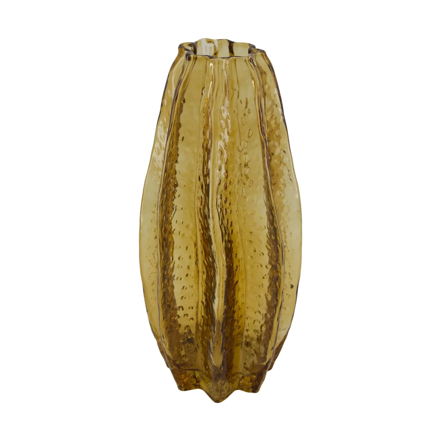Decofinder Vase Glas, Bernstein | Schubiger Möbel