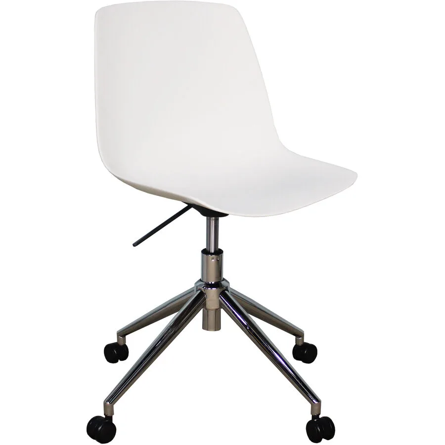 Bürostuhl Livio weiss Polypropylen H 82.5 cm