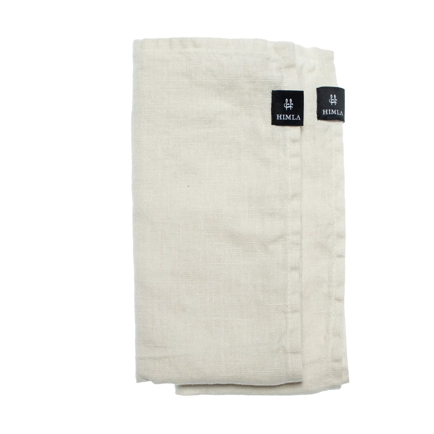 Himla Sunshine Leinenservietten 4er-Pack Fog (beige)