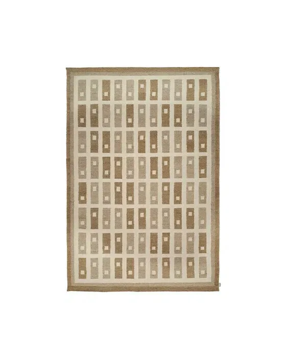 Fyrbo tæppe beige