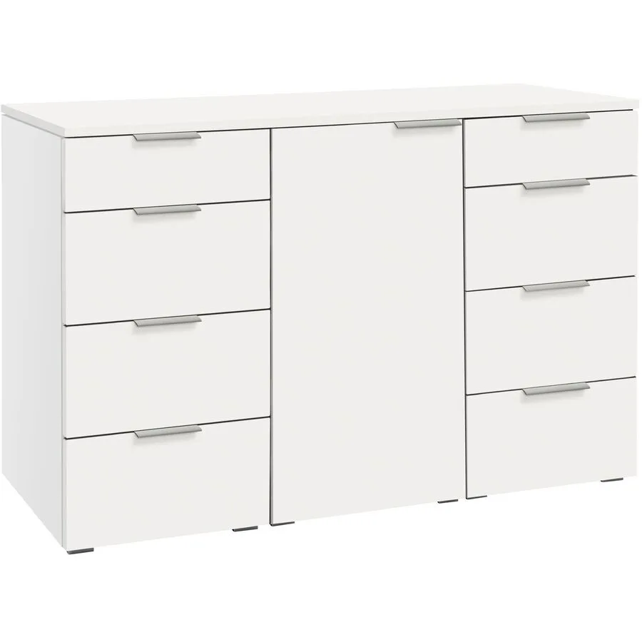 Hasena Kommode Ismar Weiss MDF 135 cm 49 cm