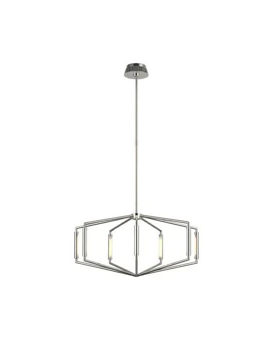 Appareil 30" Low Profile Chandelier Polished Nickel