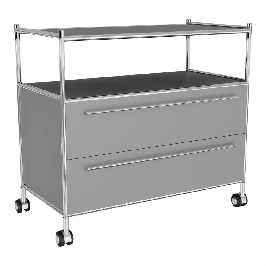 Sideboard Cubo Grau Metall