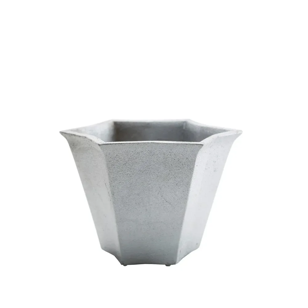 Byarums bruk Stjärnkruka kruka Aluminium, låg Ø23 cm