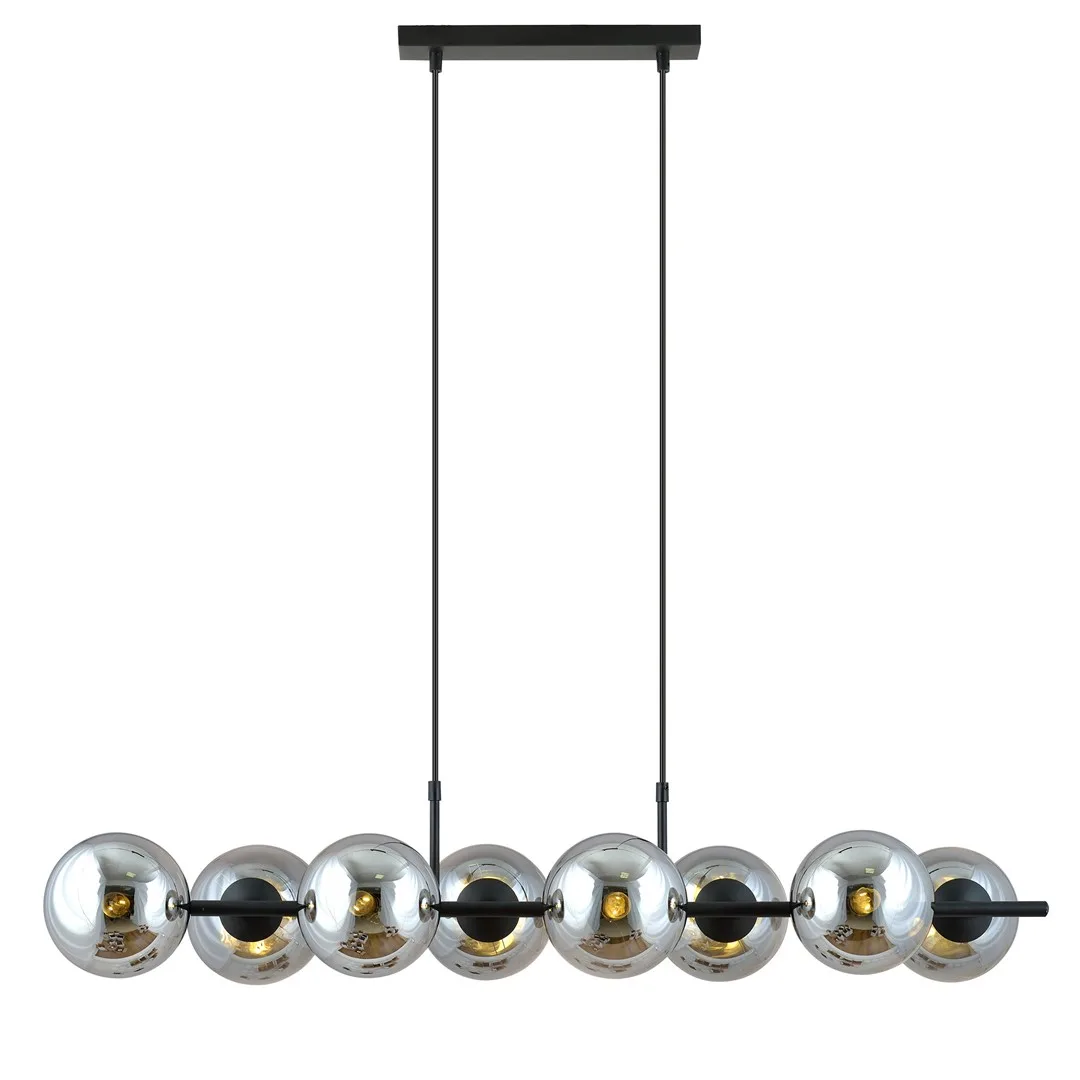 Emibig Lighting - Rory 115cm - Taklampa - Rökfärgad