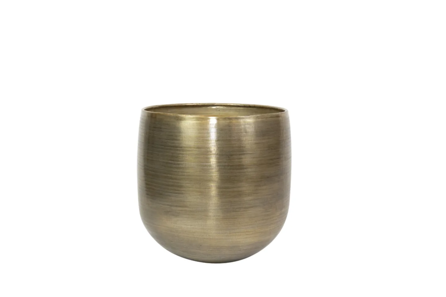 Decofinder Pflanzengefäss Rowen, Übertopf, Gold B: 13 cm | Schubiger Möbel