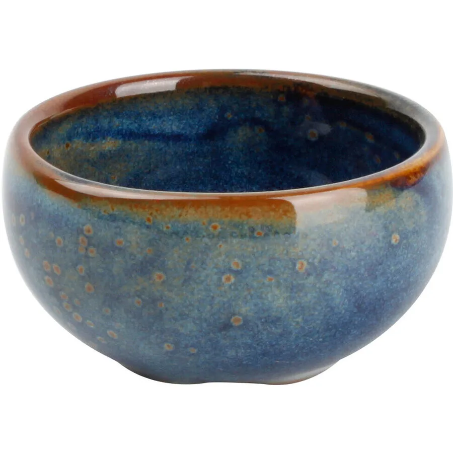 Fine2Dine Schüssel Nova Blau Porzellan 6.5 cm 3 cm