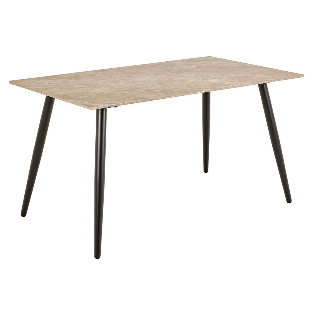 Wicklow Esstisch 80x140cm Braun.