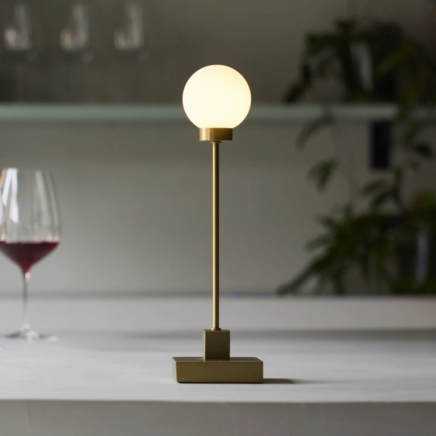 Snowball LED-bordlampe med batteri - Northern - Stue - Design - Metal - Med én lyskilde