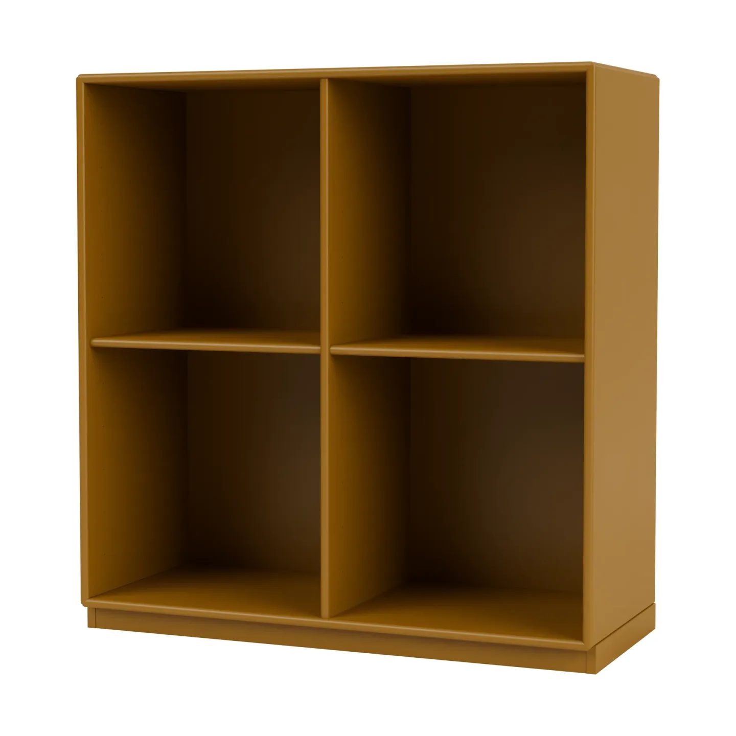 Montana SHOW Regal 69,6 x 69,6cm, Sockel 3cm 142-Amber