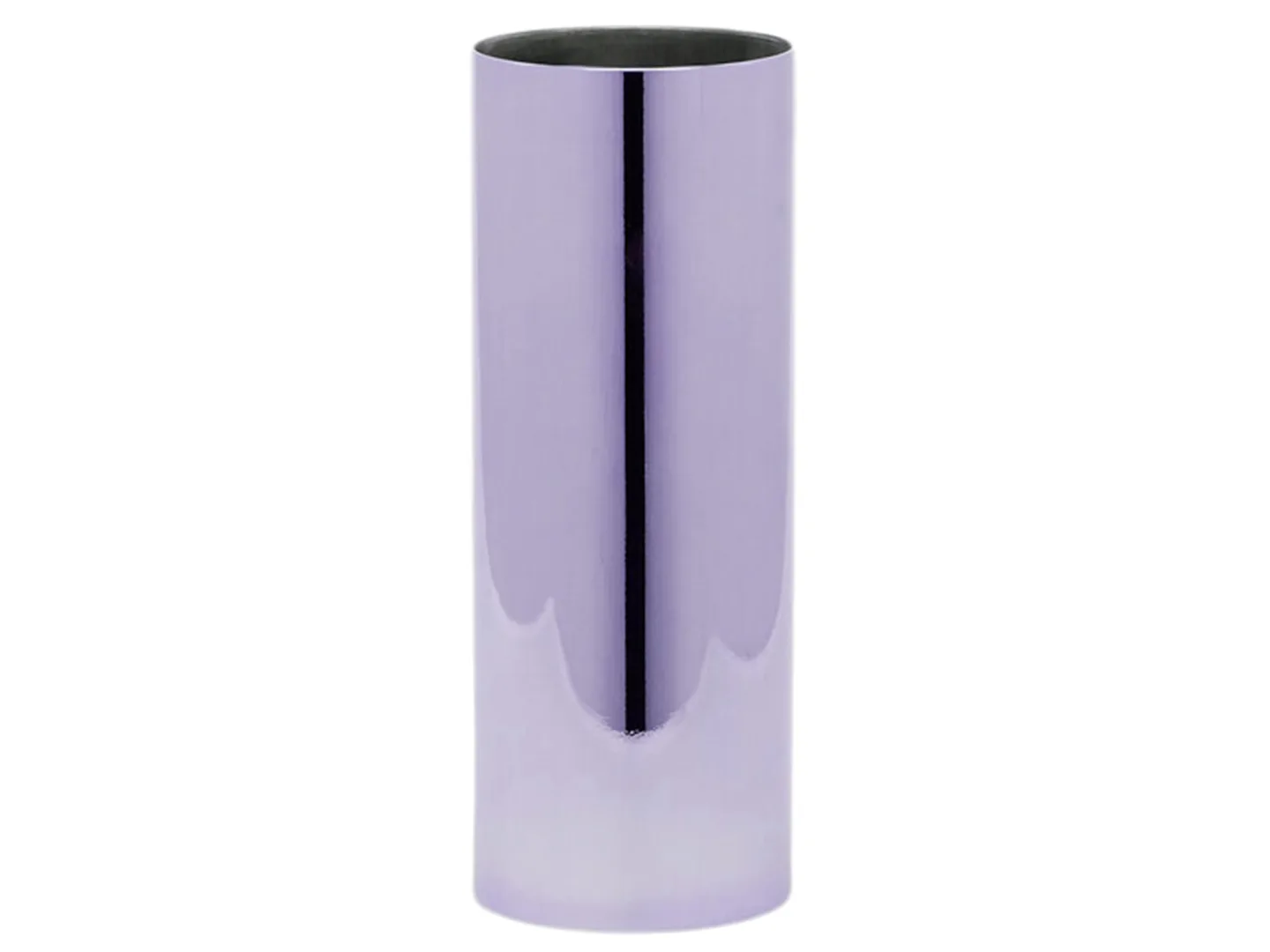 Edg Vase Glas Lila H: 41 cm | Schubiger Möbel