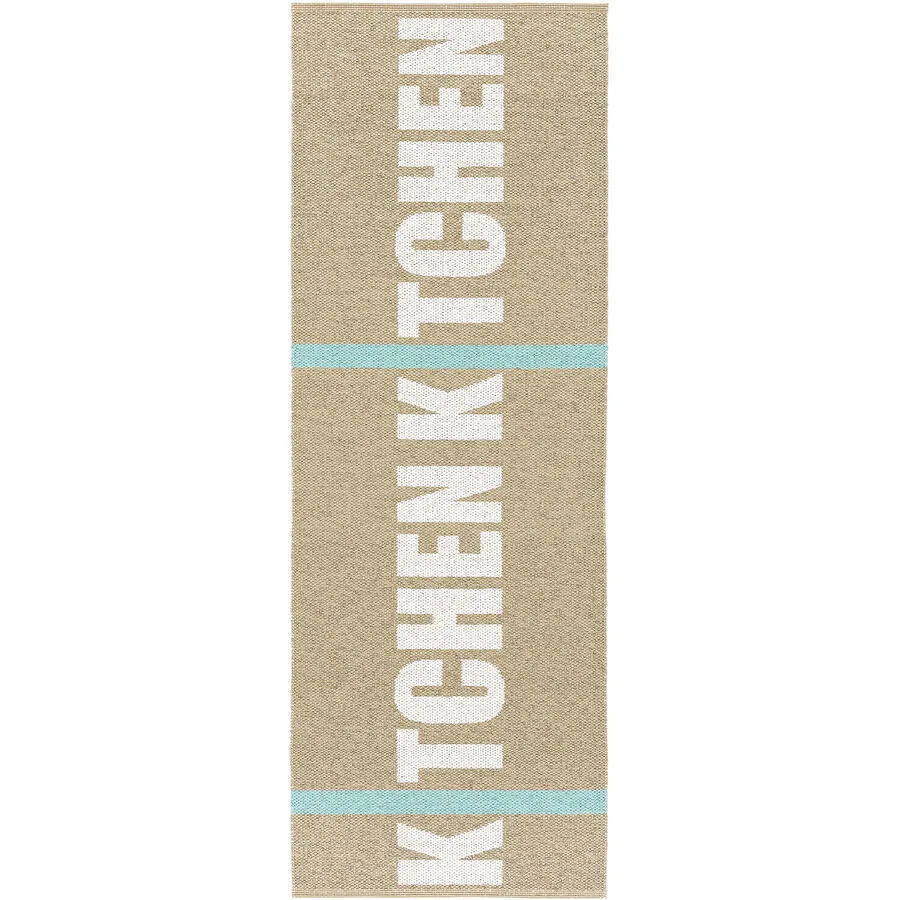HORREDSMATTAN Outdoor-Teppich Karina beige Mischgewebe 70 x 100 cm