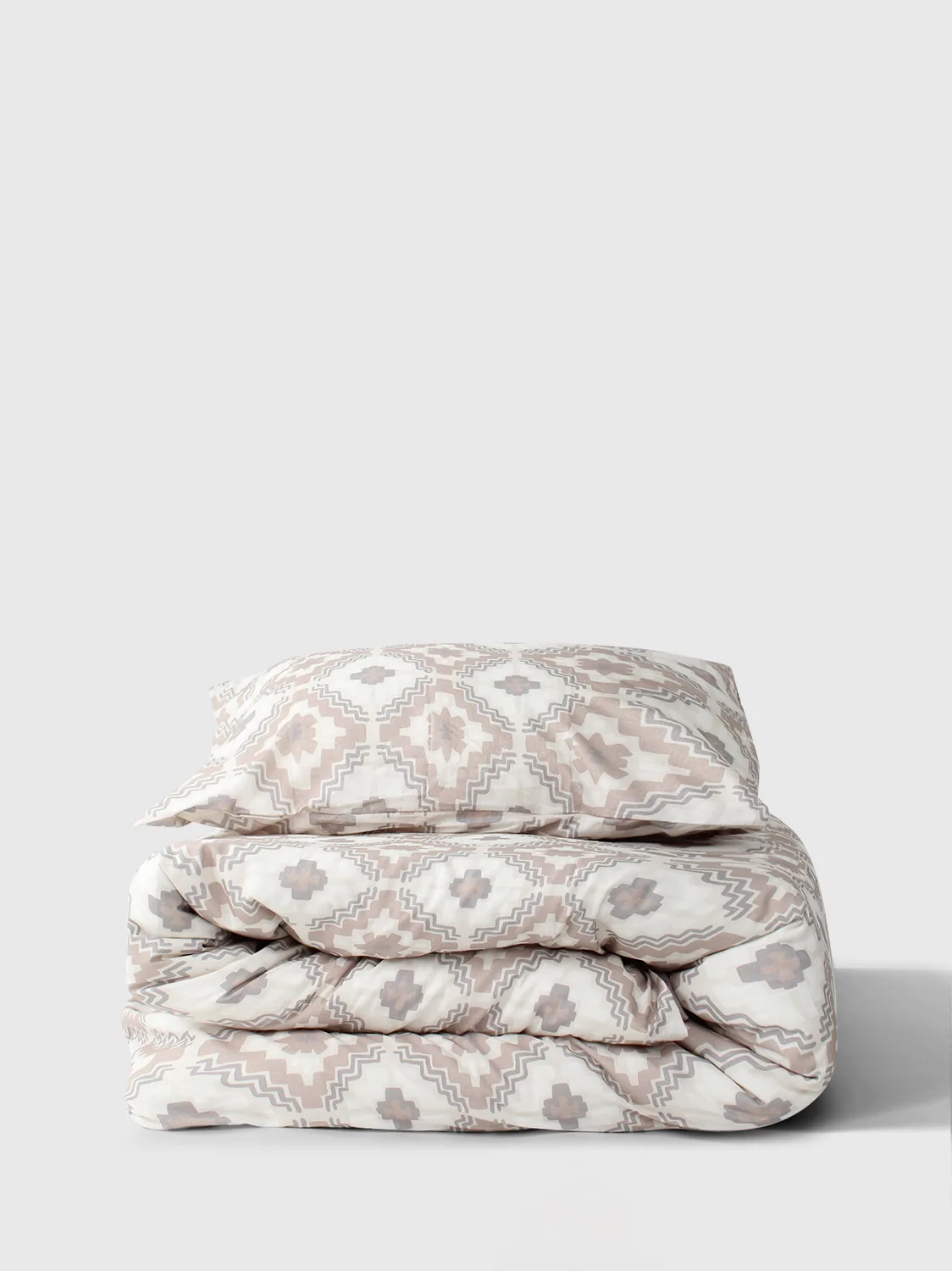 Dynetrekk sett - Benita (beige) (Størrelse: 150 x 210 cm)