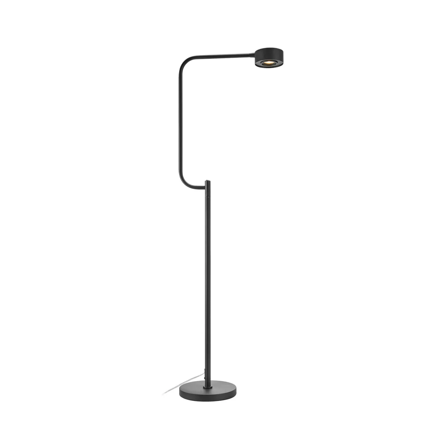Hugo LED-Stehleuchte, schwarz, Eisen, Höhe 130 cm, dim. - Markslöjd - Arbeitszimmer / Büro - Metall - Einflammig