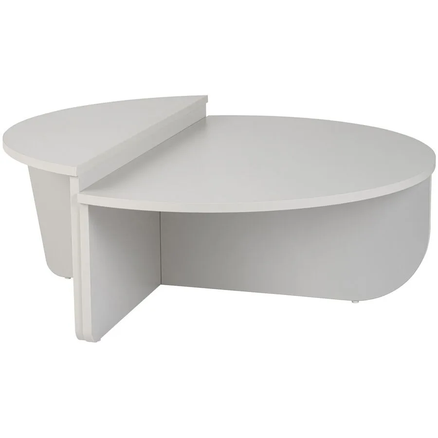 Salontisch Georis weiss Holzwerkstoff B 90 H 35 cm