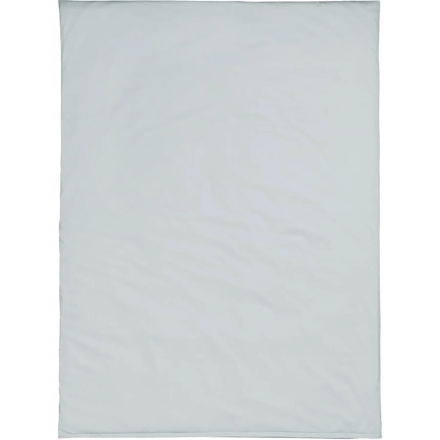 Duvetbezug Kos azur Einfarbig Satin 160 x 210 cm - Material: Baumwollsatin