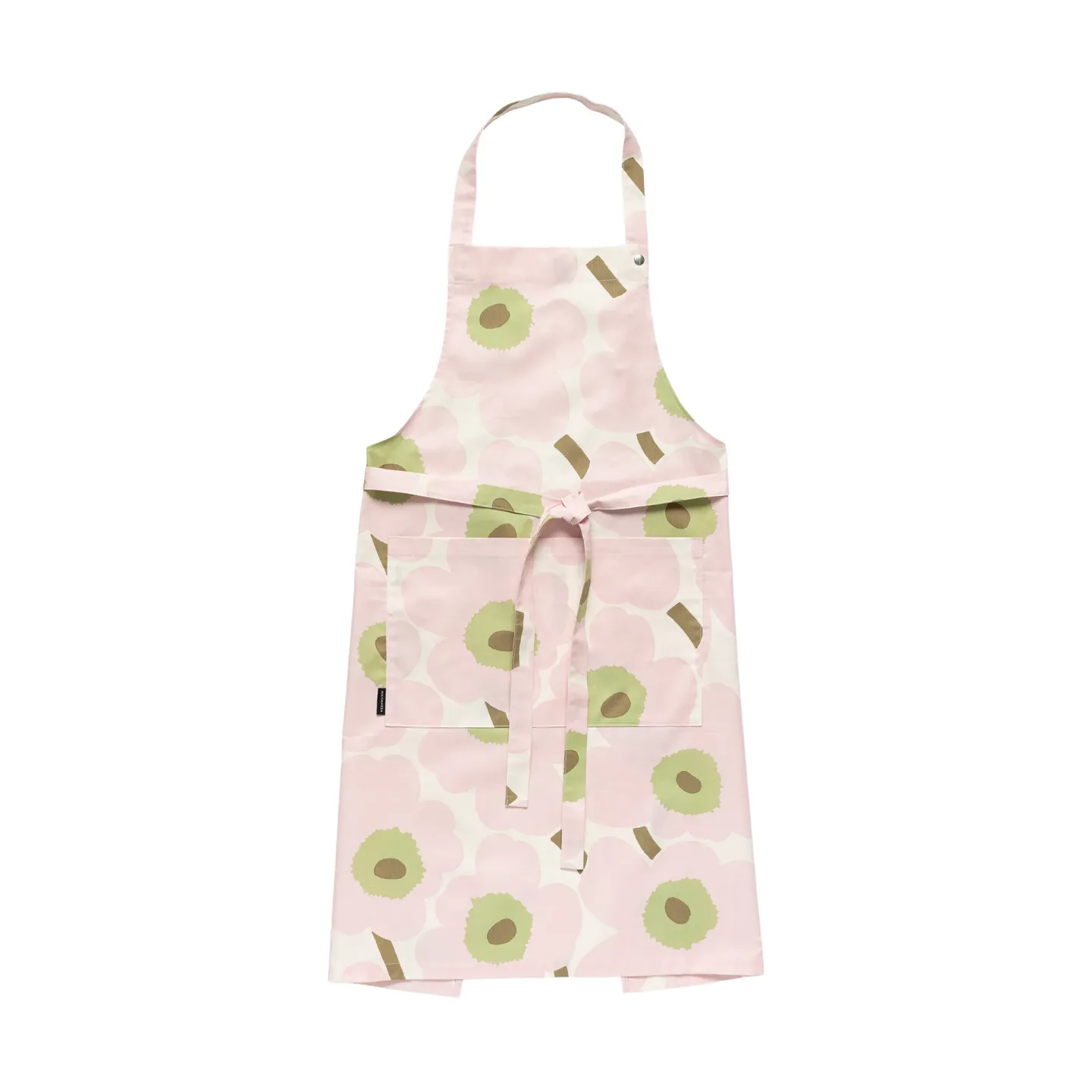 Marimekko Pieni Unikko förkläde Off white-pink-pear-sand