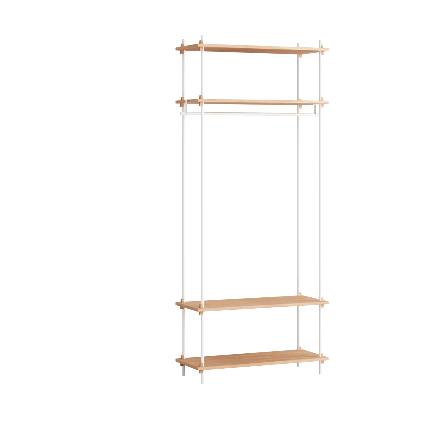 MOEBE Moebe shelving system s.200.1.F Eiche-weiß