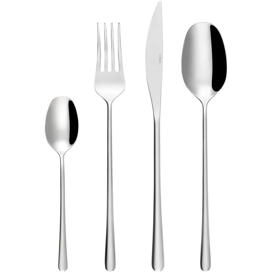Sola Besteck-Set Tulissa silber Chromnickelstahl 18/10 16 Stk