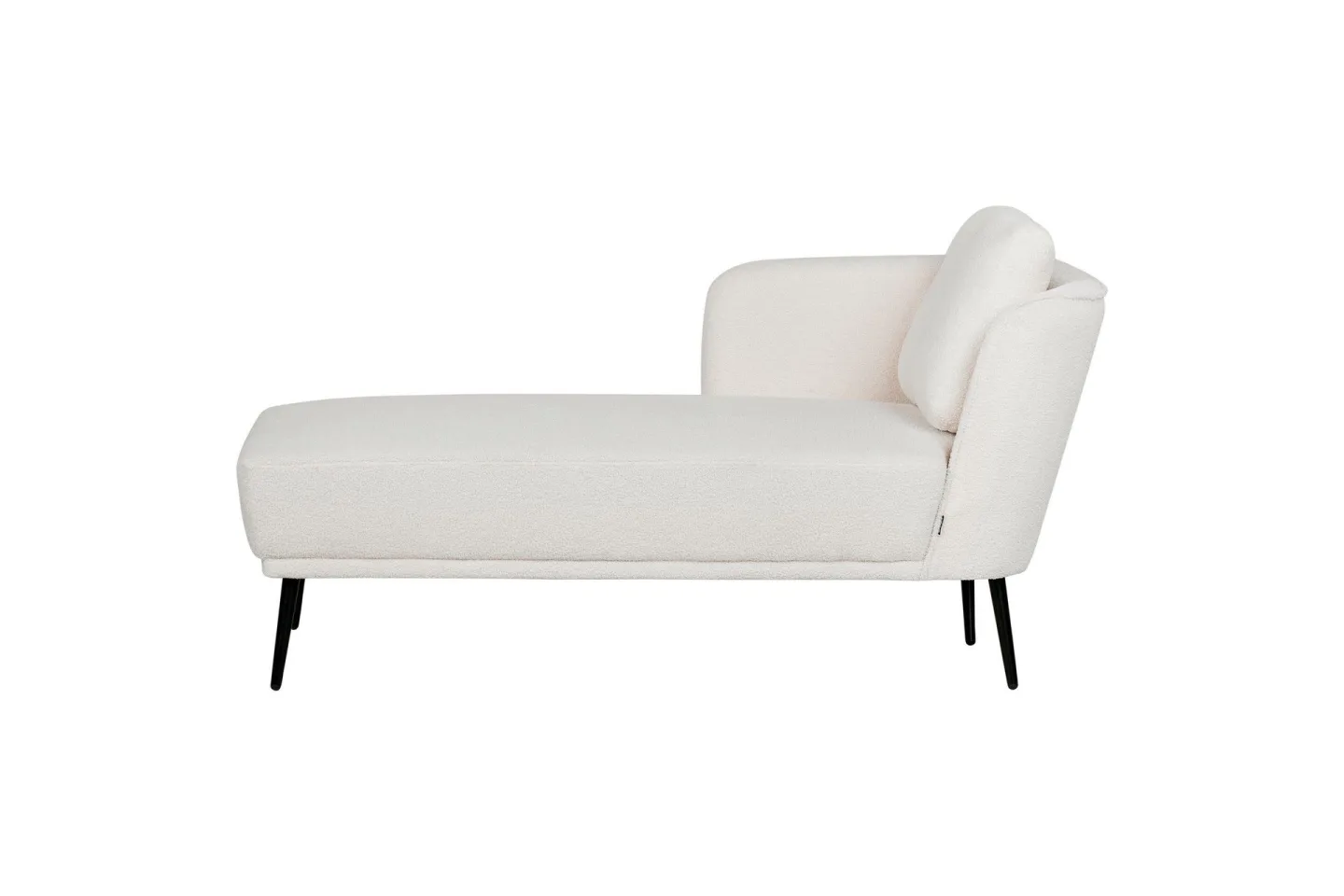 Uklund Schäslong 148 cm Höger - Svart/Vit