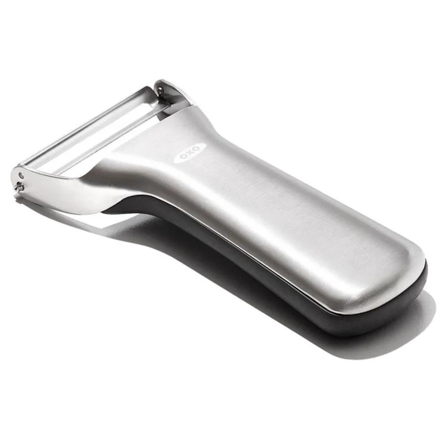 Schäler Oxo silber/schwarz Edelstahl/Polypropylen B 1.9 cm