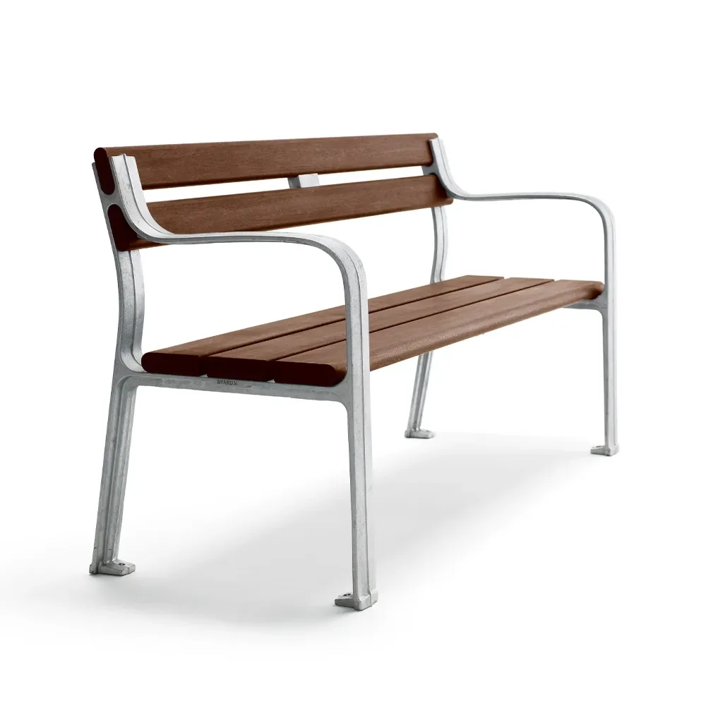 Byarums bruk Joy Sofa Mahagoni, Rohaluminiumgestell