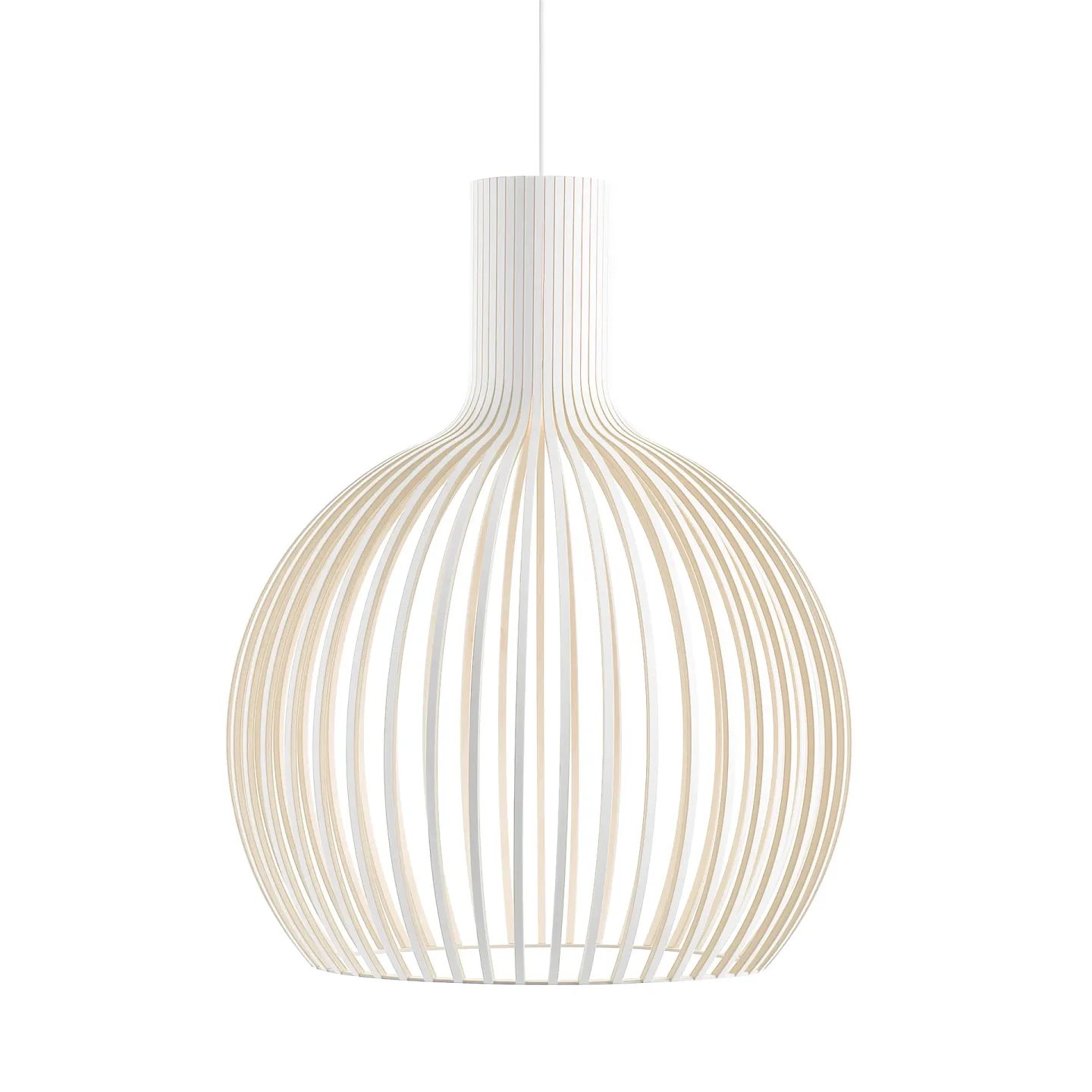 Secto Design Octo 4240, taklampa white laminated