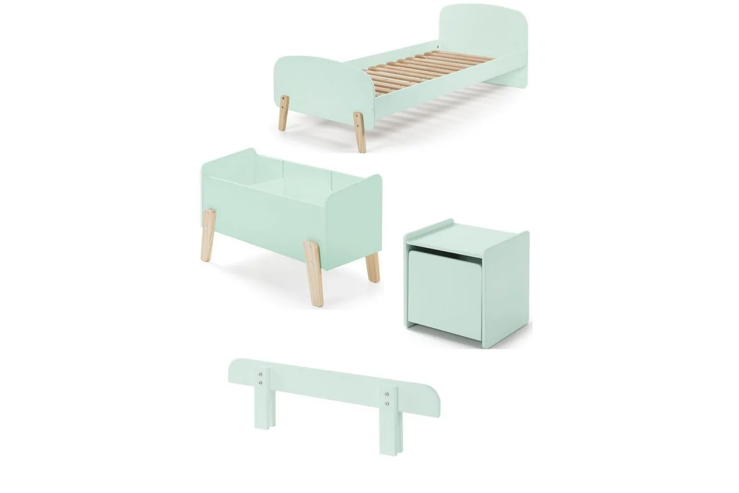 Kiddy Möbelset för Barnrum - Mint