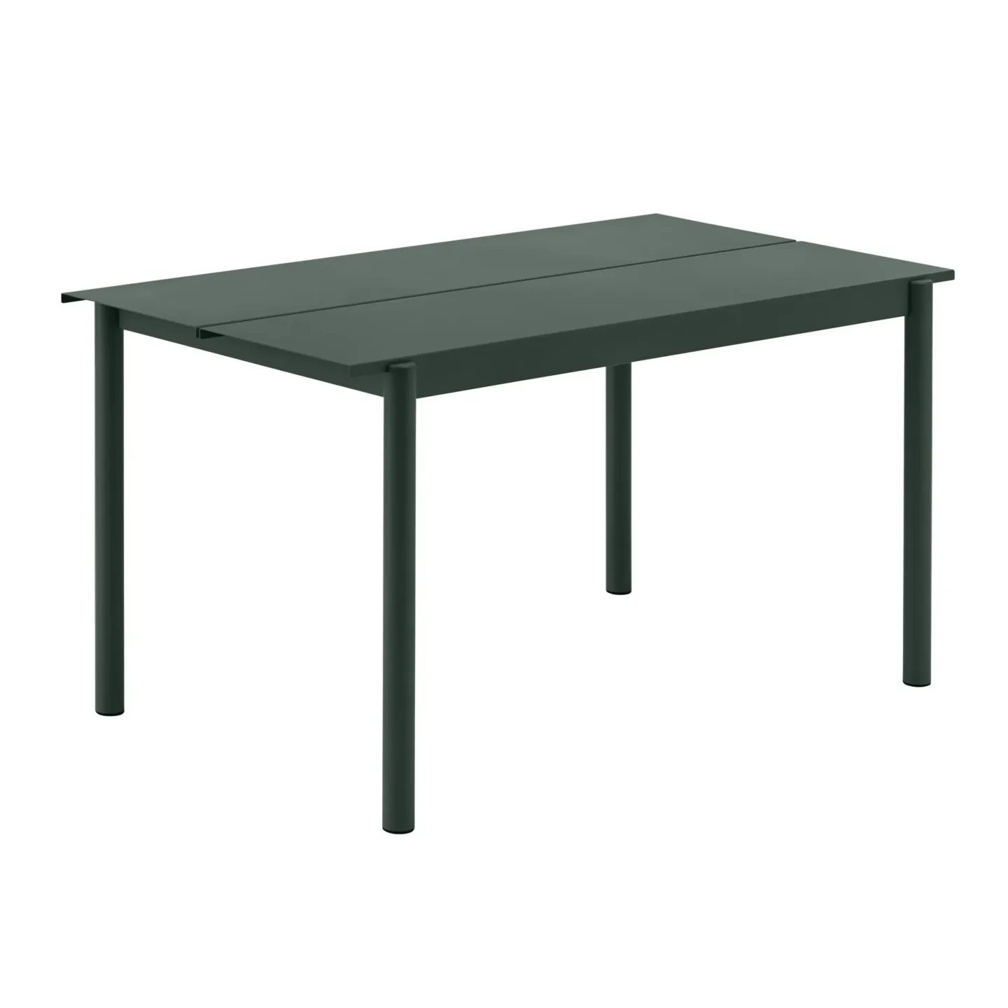Muuto Linear Steel bord 140x75 cm Dark green