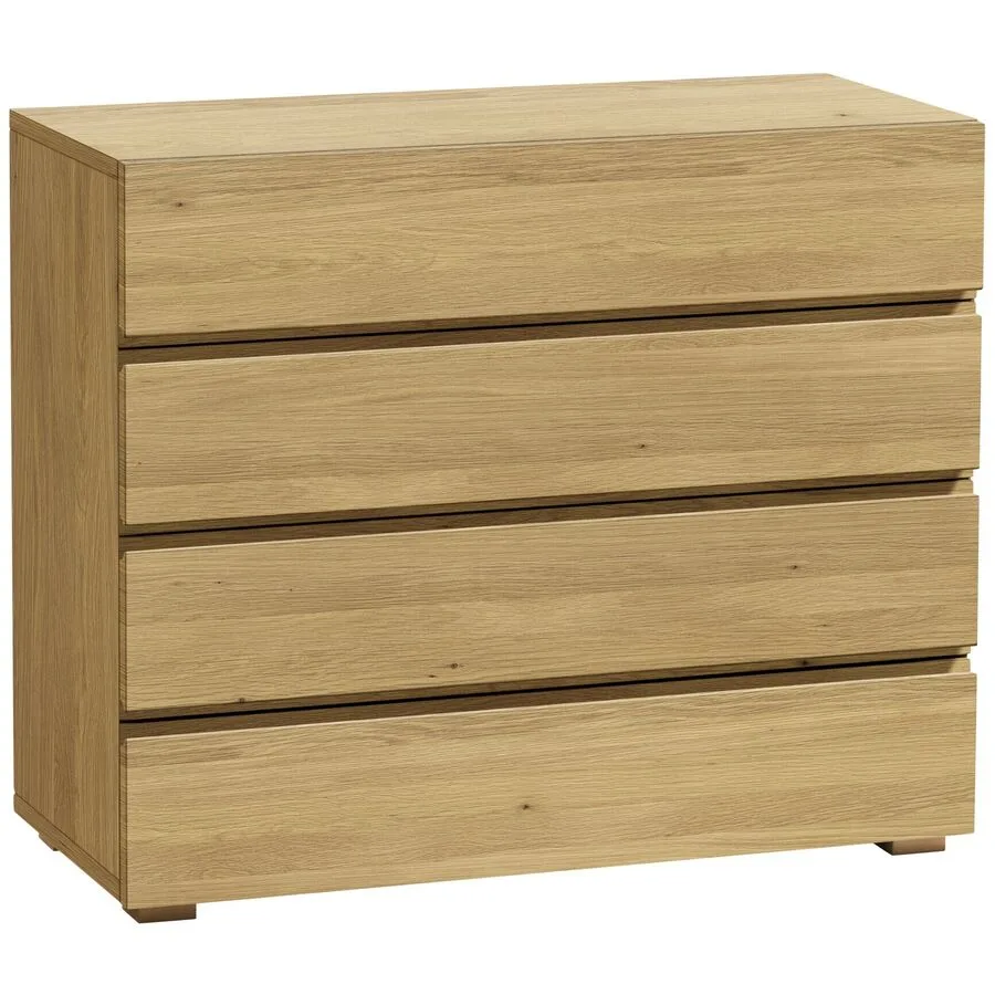 Hasena Kommode Anuschka eiche hell Eiche Massivholz B 90 H 75 cm