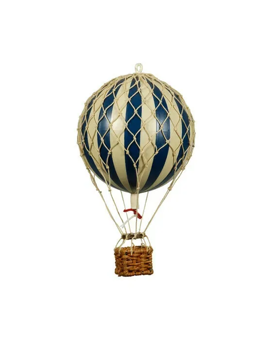 Floating The Skies Hot Air Balloon Navy Blue