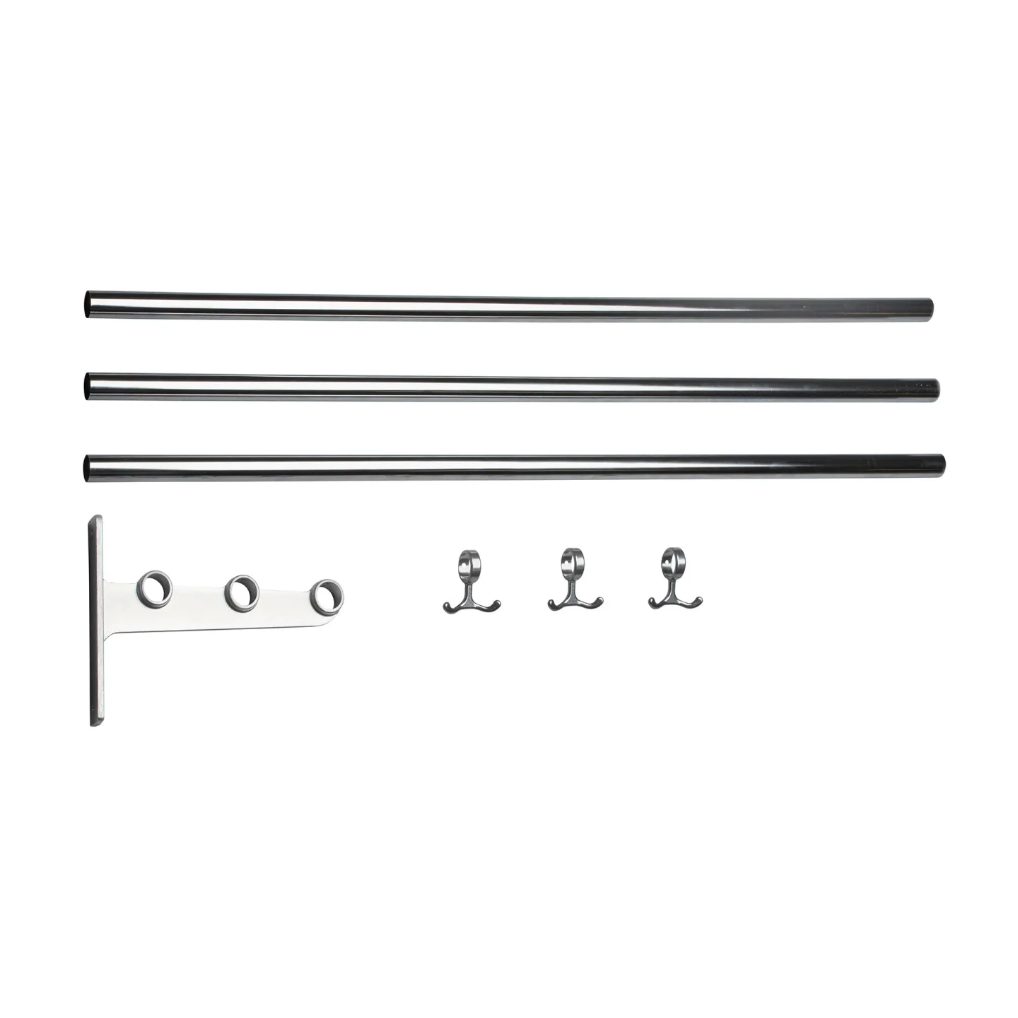Essem Design - Nostalgi Hatthylla/Skohylla Påbyggnad Krom/Aluminium - Hatthyllor och skohyllor - Gunnar Bolin - Silver - Metall