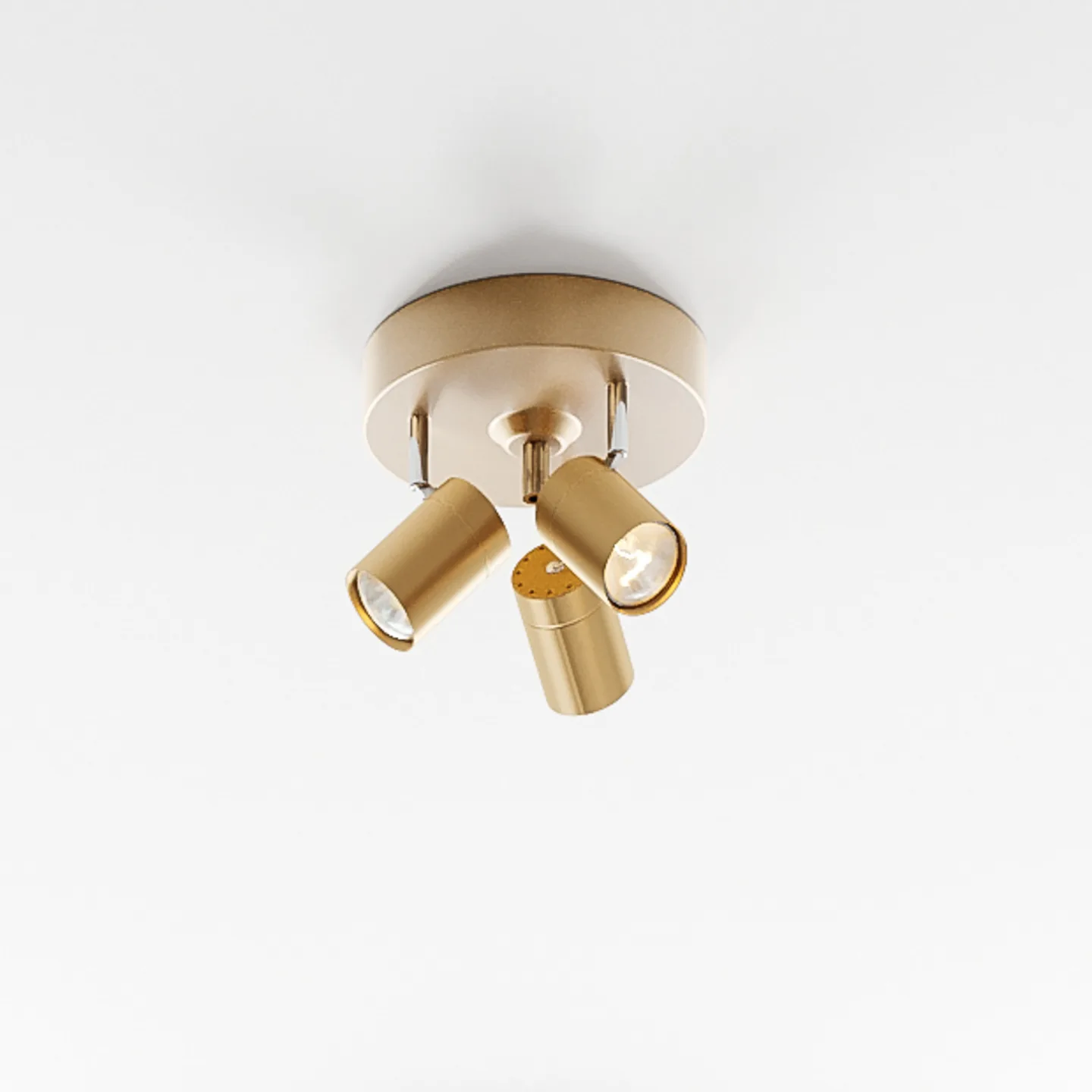 Correct 3 Loftlampe Gold - By Rydéns - Stue - Moderne - Metal - Med flere lyskilder