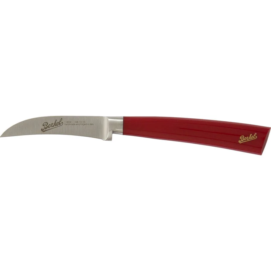 Berkel Schälmesser Elegance rot Stahl