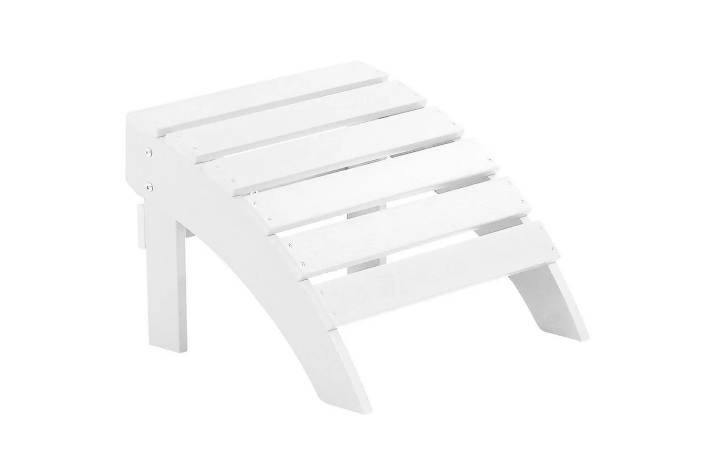 Fotstöd Adirondack Vit - Vit