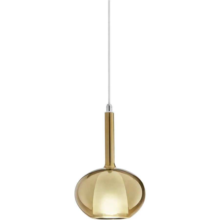 Giberti Luce Pendellampe Carina Gold Glas 16 cm 26.5 cm